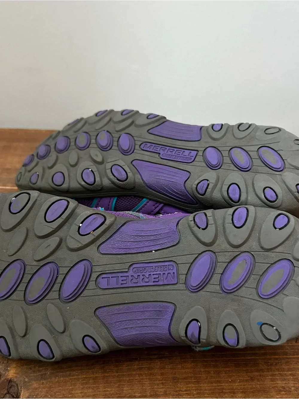 Merrell Kids Purple Blue Outdoor Sandals Size 4